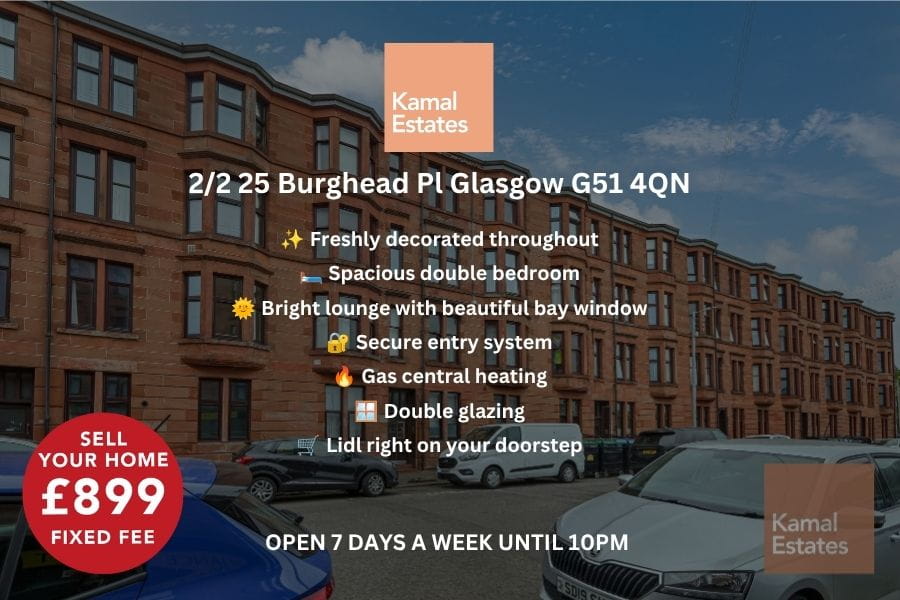 2/2, 25 Burghead Place, Glasgow, G51 4QN